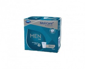 Molicare® Premium Men Pad επίθεμα ακράτειας για άντρες 2 σταγόνες 14τμχ 