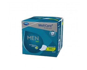 Molicare® Premium Men Pad επίθεμα ακράτειας για άντρες 3 σταγόνες 14τμχ 