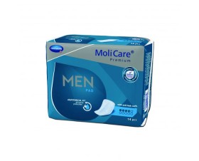 Molicare® Premium Men Pad επίθεμα ακράτειας για άντρες 4 σταγόνες 14τμχ 168705