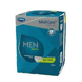 Molicare® Premium men pants Ανδρικό εσώρουχο 5 σταγόνων Medium 8τμχ 