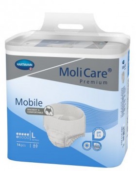 MoliCare® Premium Mobile extra plus εσώρουχο ακράτειας ημέρας 6 σταγόνες,  Large 14τμχ 915833