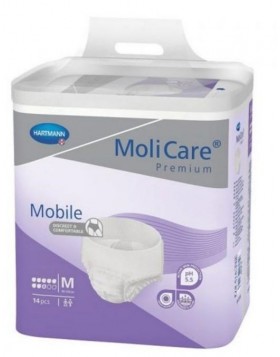 MoliCare® Premium Mobile super plus εσώρουχο ακράτειας νύχτας 8 σταγόνες,  Medium 14τμχ 915872