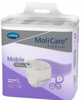 MoliCare® Premium Mobile super plus εσώρουχο ακράτειας νύχτας 8 σταγόνες,  Large 14τμχ