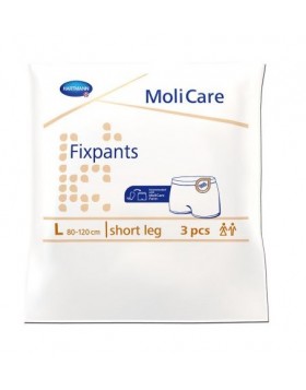 MoliCare®  Fixpants δικτυωτά ελαστικά επαναπλενόμενα σλιπάκια για άνδρες και γυναίκες, Large 3Τμχ