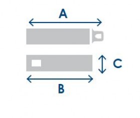 Ζώνη Ασφαλείας Ενισχυμένη (two pieces) Mobiakcare 0808676 