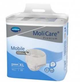 MoliCare® Premium Mobile extra plus εσώρουχο ακράτειας ημέρας 6 σταγόνες,  XLarge 14τμχ 915834
