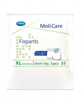 MoliCare®  Fixpants δικτυωτά ελαστικά επαναπλενόμενα σλιπάκια για άνδρες και γυναίκες, XLarge 3Τμχ