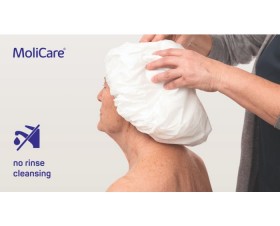 MoliCare Skin Προεμποτισμένο σκουφάκι λουσίματος χωρίς χρήση νερού 1τμχ 995077