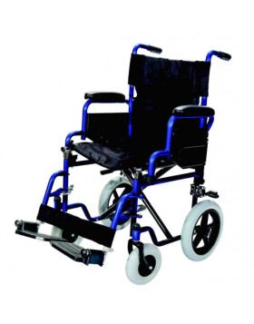 MobiakCare Aναπηρικό Αμαξίδιο  Gemini Blue  με μεσαίους τροχούς 43cm  0811603
