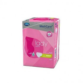 Molicare® Premium Lady Pants γυναικείο εσώρουχο 5 σταγόνες Large 7τμχ