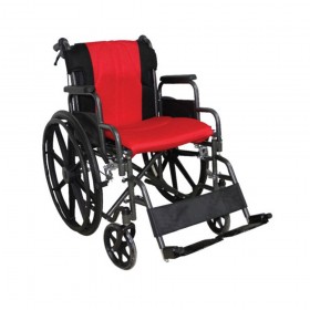 Αναπηρικό αμαξίδιο σειρά Golden, 43cm Κόκκινο – Μαύρο 0808480