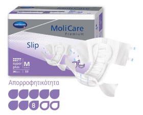 Hartmann MoliCare® Premium super plus Slip νύχτας, 8 σταγόνες Medium 30τμχ 169650