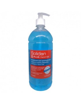 Αντισηπτικό Τζελ Χεριών Solidan X-Plus Hand 1000ml
