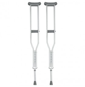 Vita Orthopaedics Βακτηρίες Αλουμινίου Γίγας Με Μπίλια Ρυθμιζόμενο Ύψος  2 τεμάχια  09-2-070