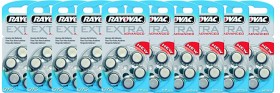 Rayovac Extra Advanced Μπαταρίες Ακουστικών Βαρηκοΐας 675 1.45V 60τμχ