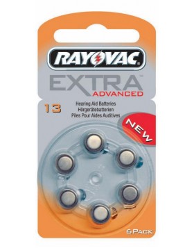 Rayovac Extra Advanced Μπαταρίες Ακουστικών Βαρηκοΐας 13 1.45V 6τμχ