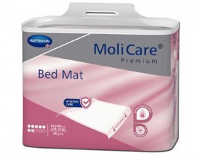 MoliCare® Premium Bed Mat υποσέντονα μίας χρήσης 7 σταγόνων 60 x 90 cm με πτερύγια συγκράτησης  30τμχ