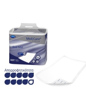 MoliCare® Premium Bed Mat υποσέντονο μίας χρήσης 9 σταγόνων με SAP 60 x 90 cm  30 τμχ 111663