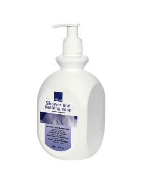 Abena Υγρό σαπούνι για σώμα & μαλλιά χωρίς χρωστικές, με άρωμα, συσκευασία 500 ml