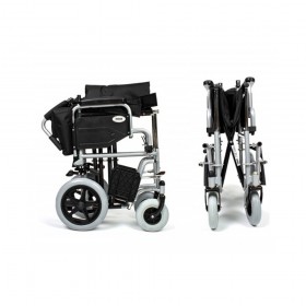 Mobiakcare Aναπηρικό Αμαξίδιο Gemini 12’ 47cm Black 0811302