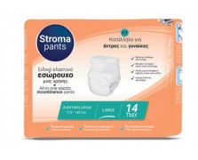 Stroma Pants Ειδικό Ελαστικό Eσώρουχο μιας Xρήσης Πάνα βρακάκι Large 14τμχ